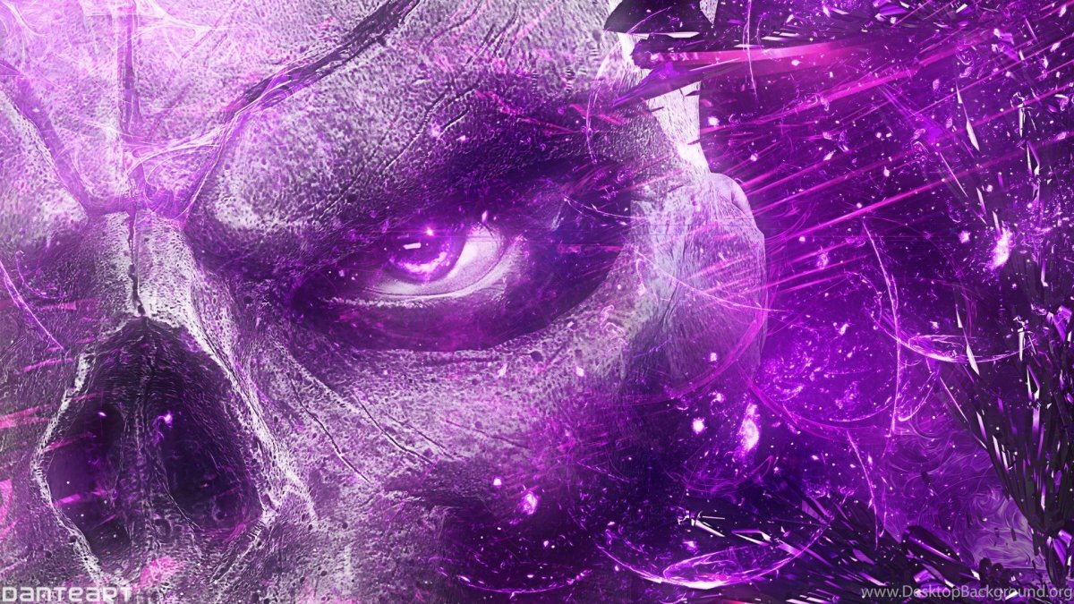 Фиолетовые надписи