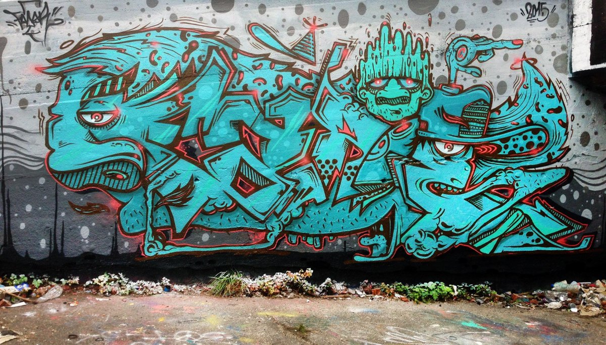 Граффити фон для рабочего стола