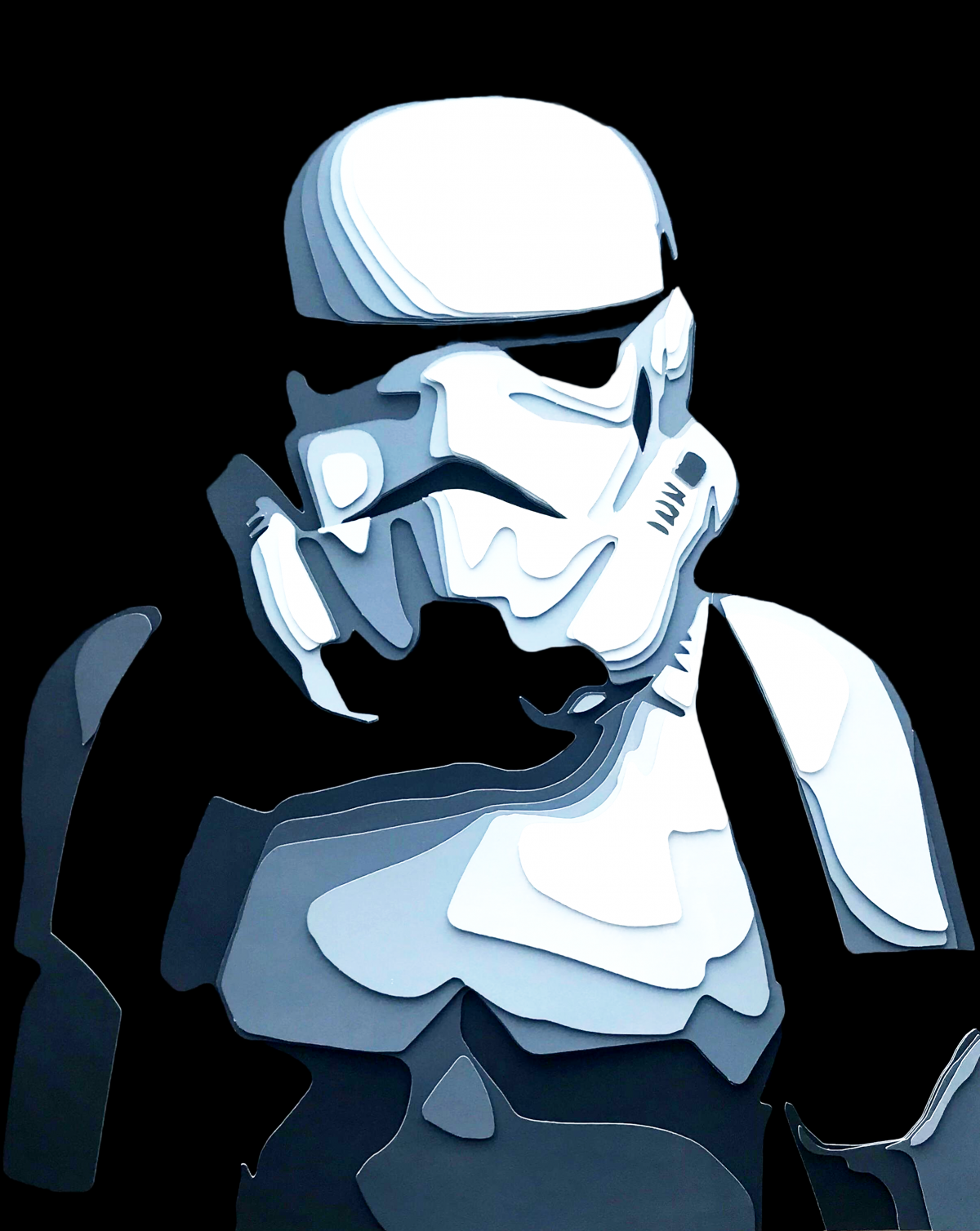 Star Wars first order Stormtrooper Art
