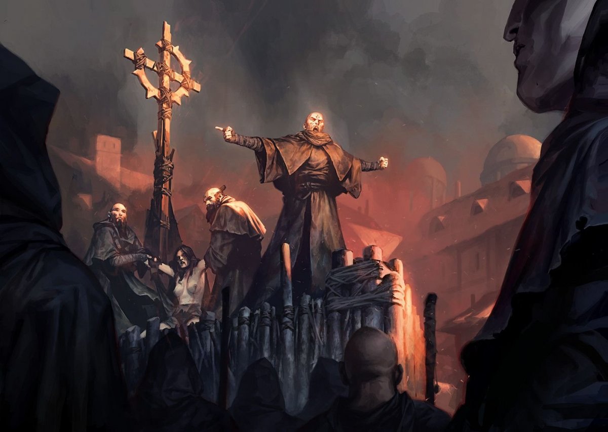 Священник МТГ арт