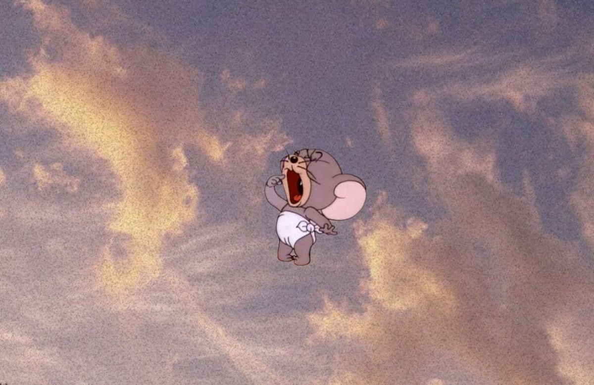 Обои с Джерри грустные