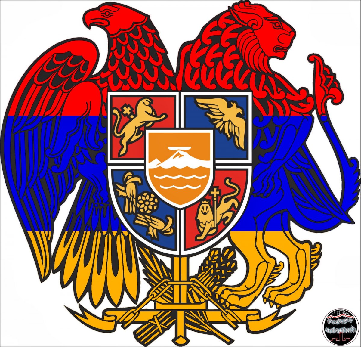 Герб армении обои
