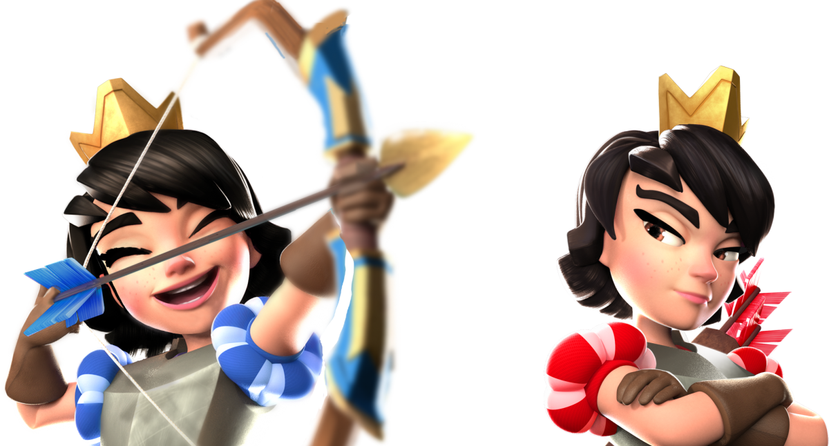 Принцесса клеш рояль 18 и бандитка