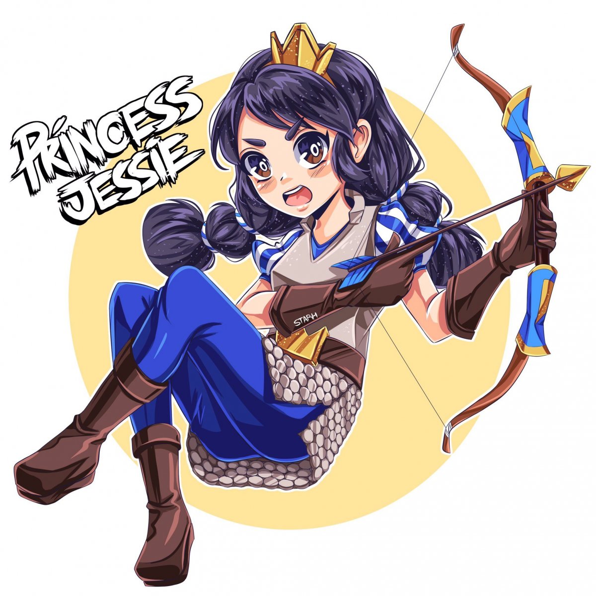 Клеш рояль принцесса 18 в лифчике