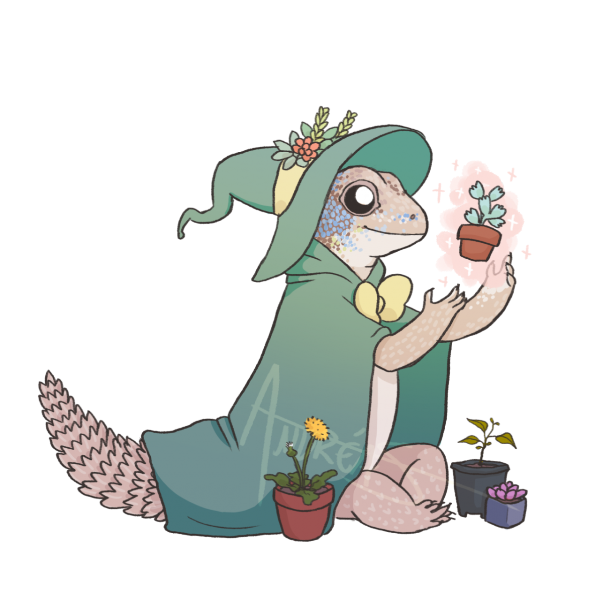 Эублефар Чиби арт