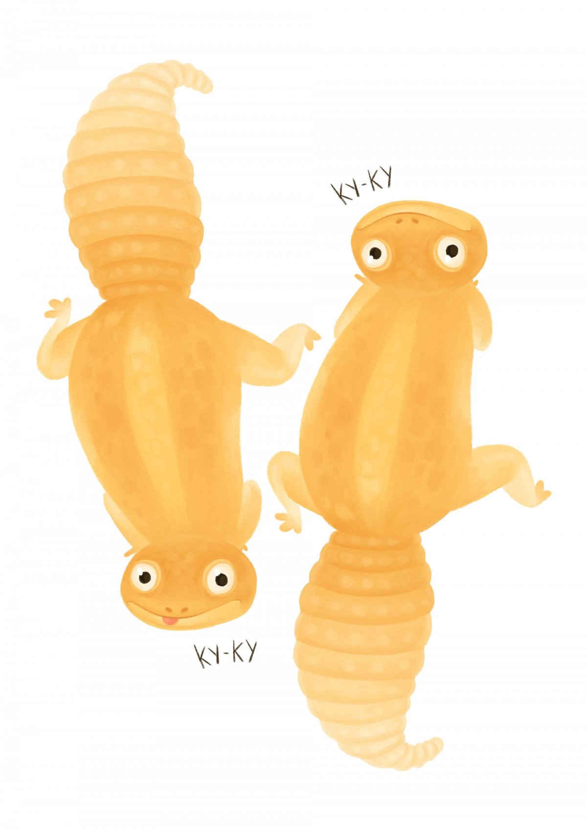 Эублефар мультяшный