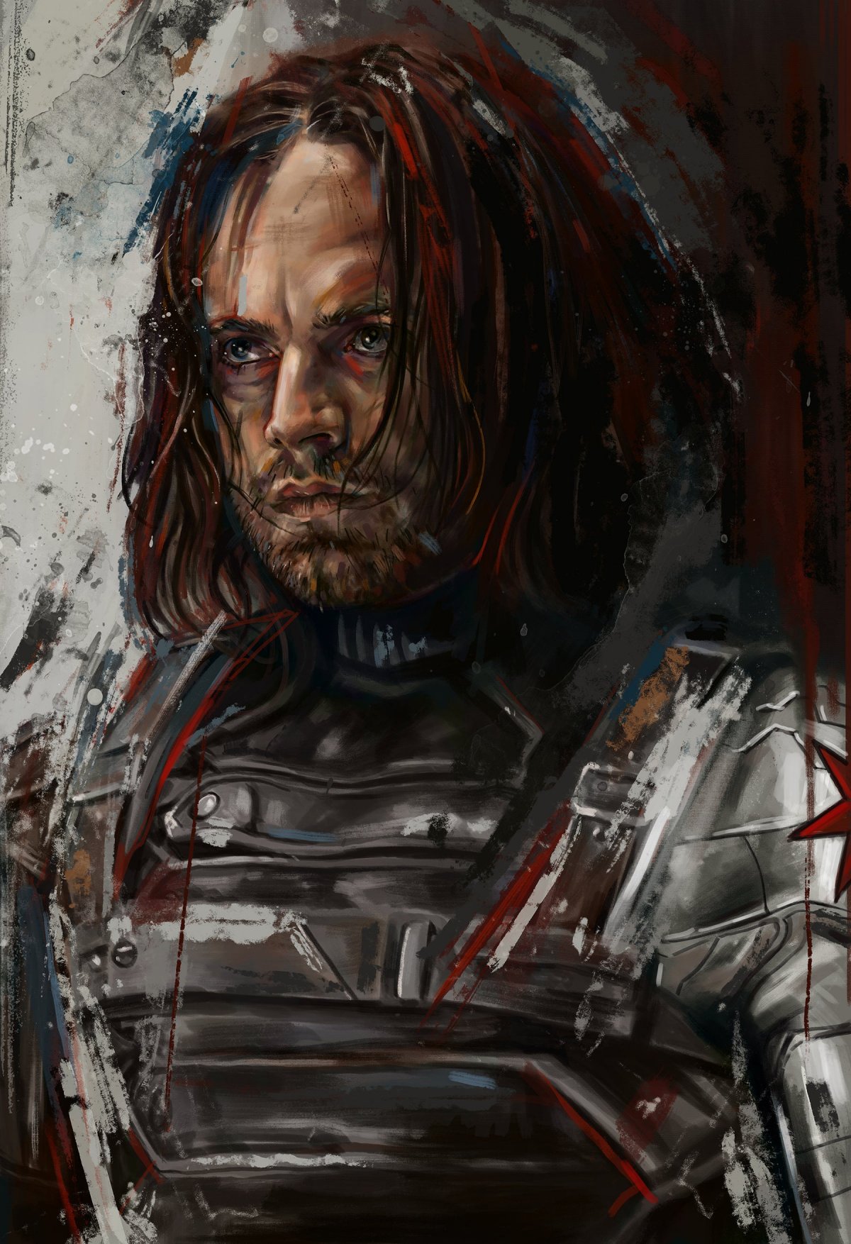 Мстители баки Барнс зимний солдат Эстетика