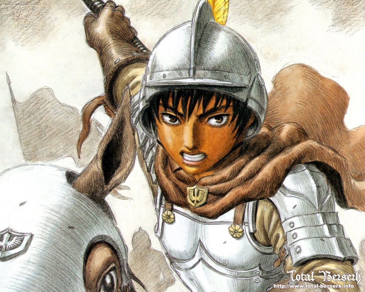 Аниме девушка Берсерк