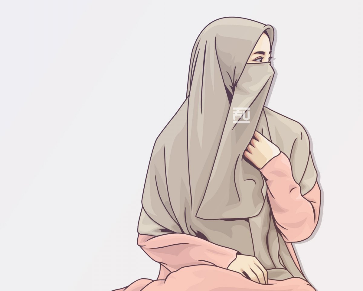 Муслим хиджаб аниме