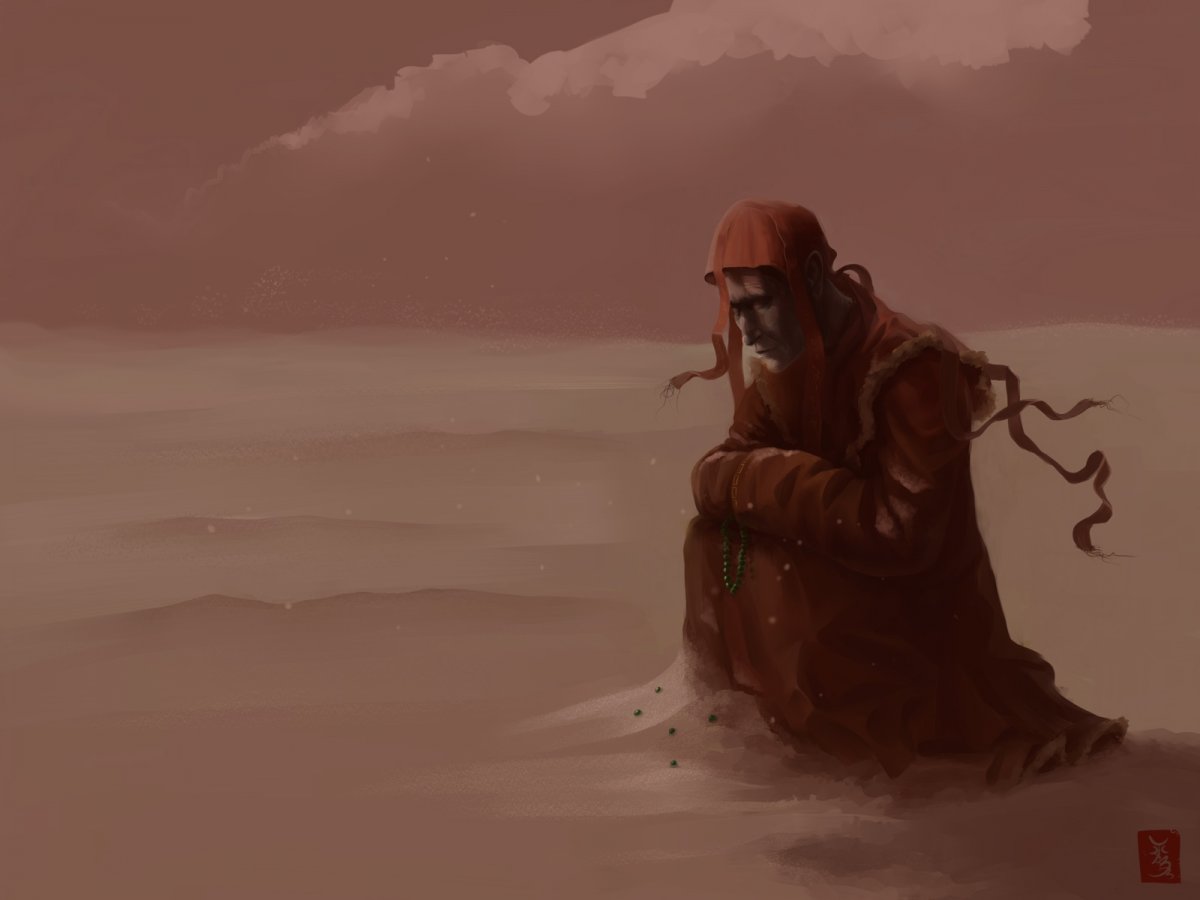 Лошадь в тумане