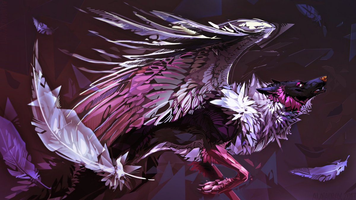 Фурри с крыльями