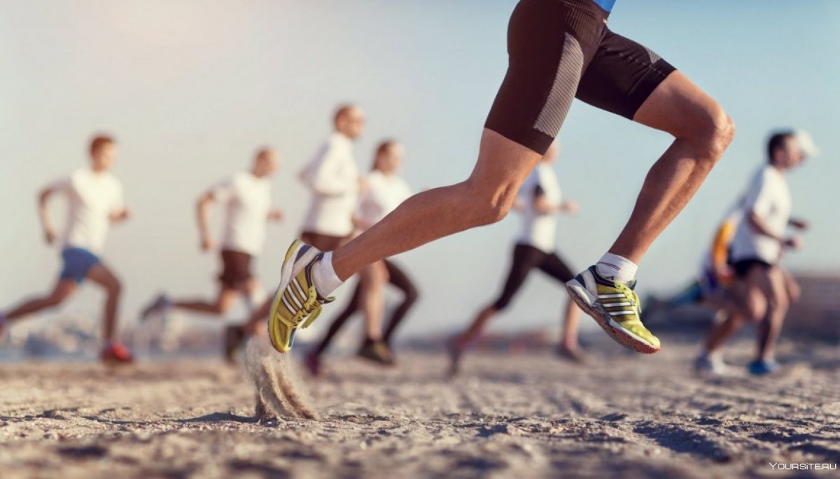 Спортсмен на старте