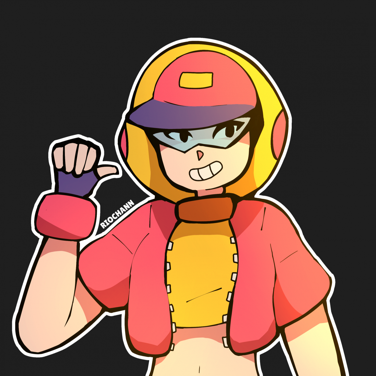 Джесси арт Brawl Stars