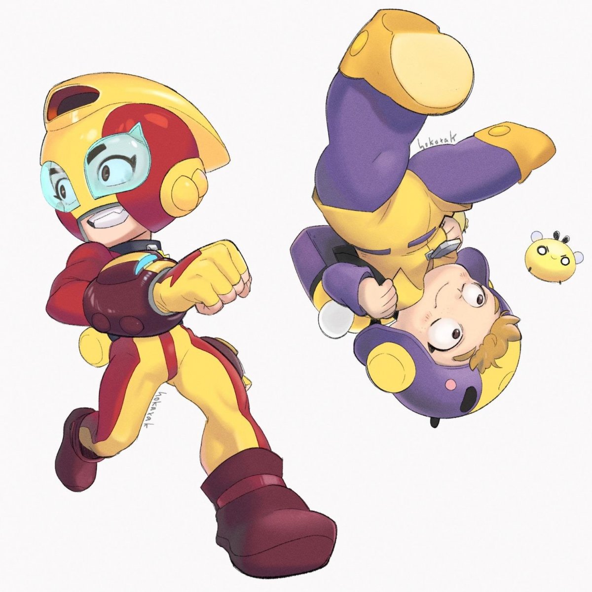 Brawl Stars арт героиня Биби