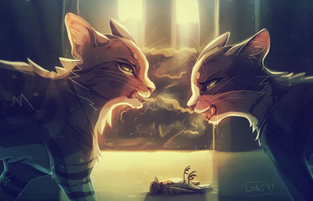 Коты Воители арт