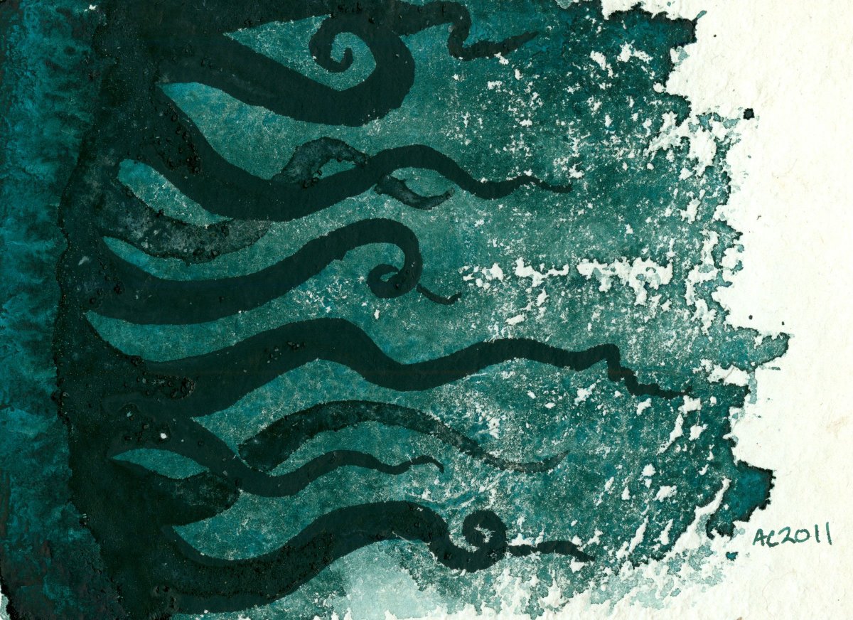 Текстура осьминога