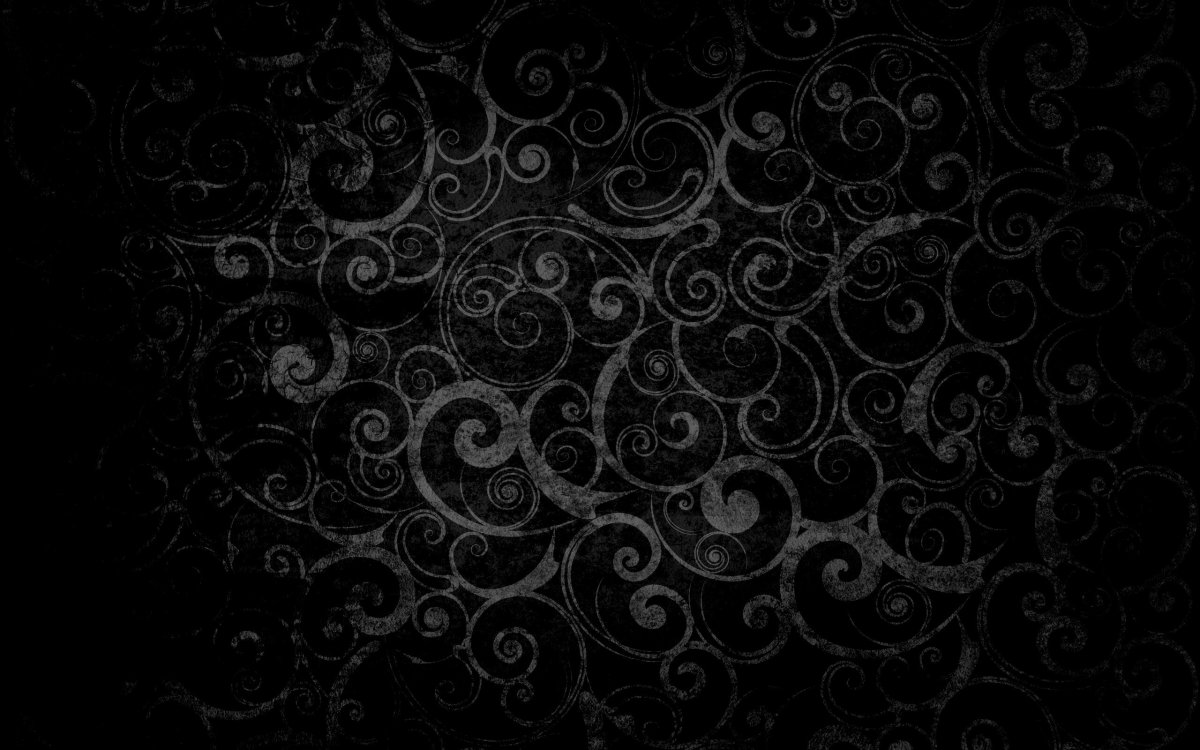 Чёрный фон для фотошопа с узорами