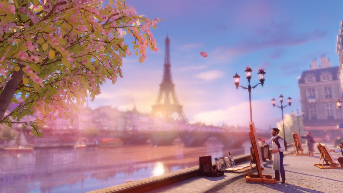 Цветущий Париж