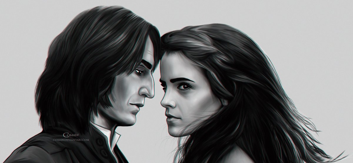 Гермиона Грейнджер и Северус Снейп 18