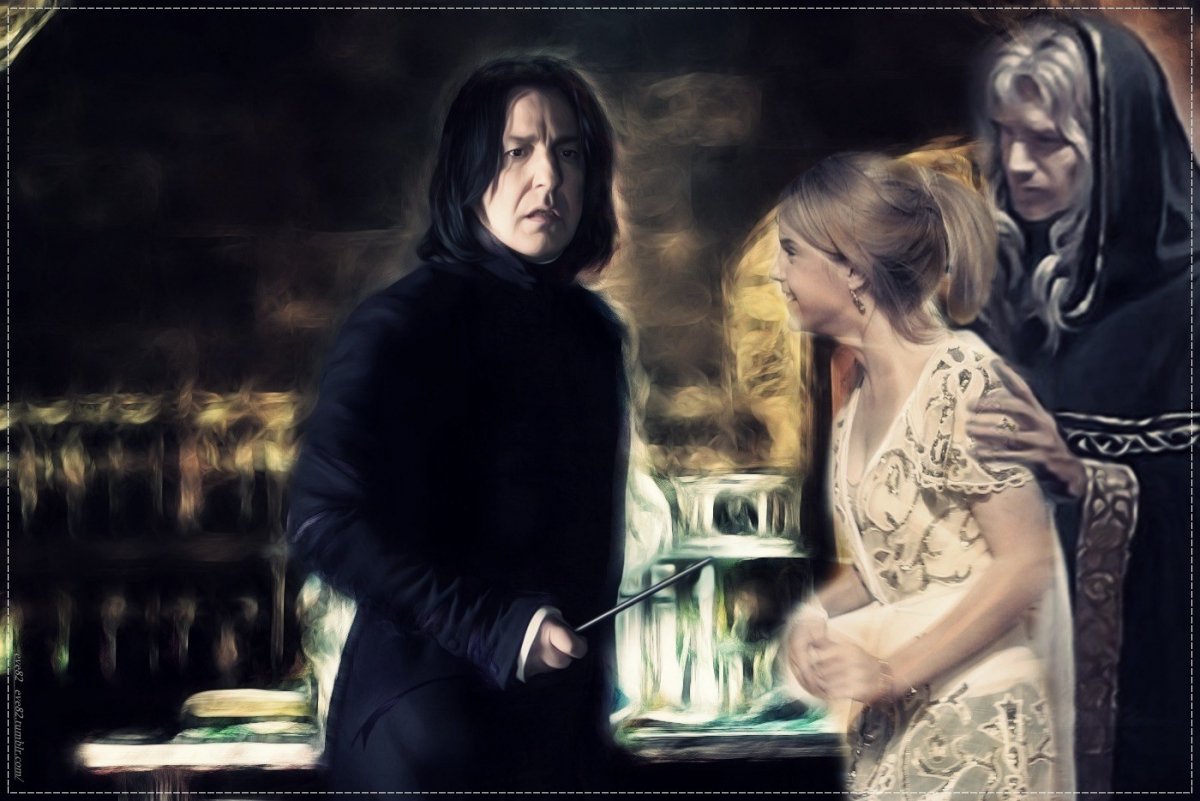 Северус Снегг и Гермиона