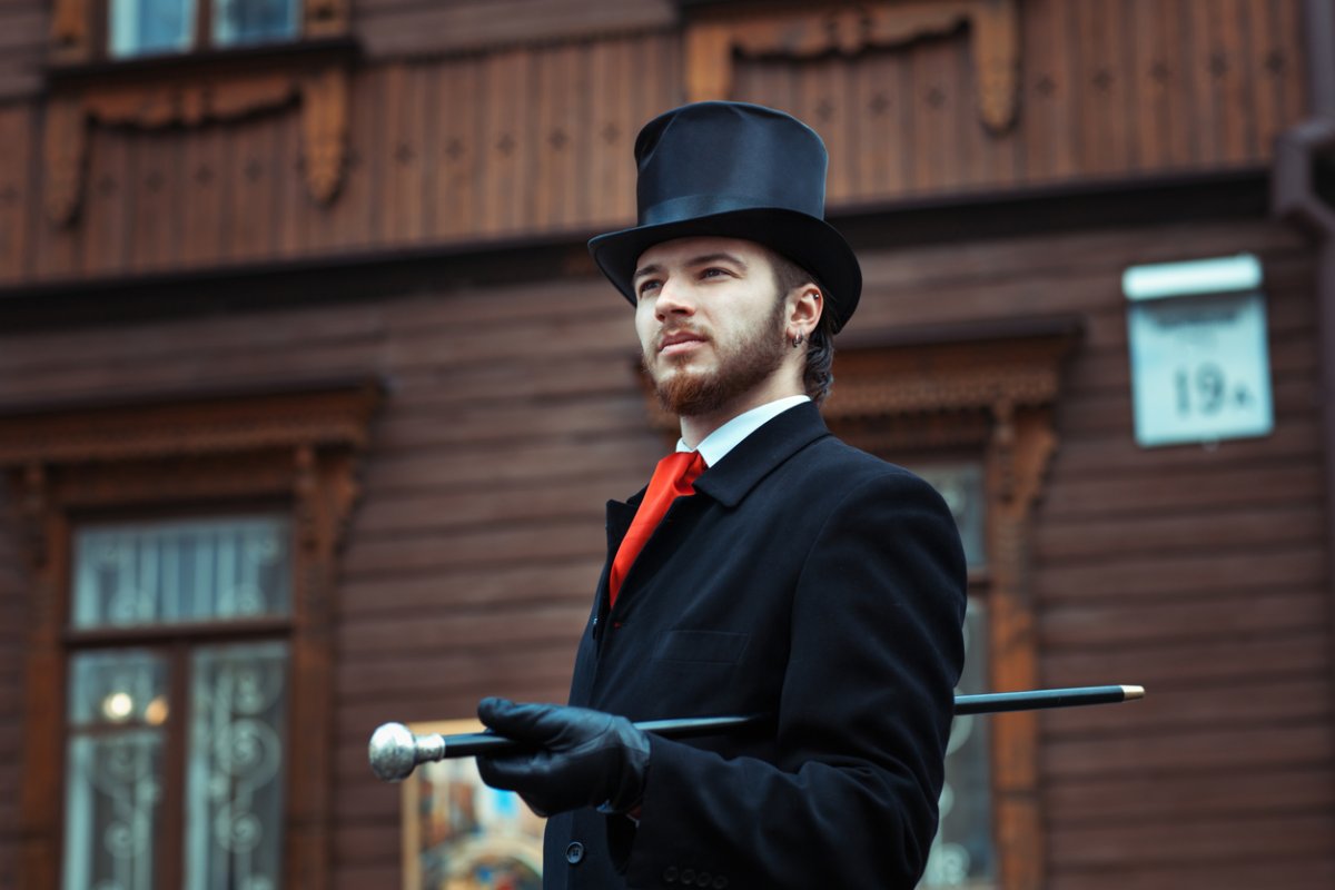 Силуэт джентльмена