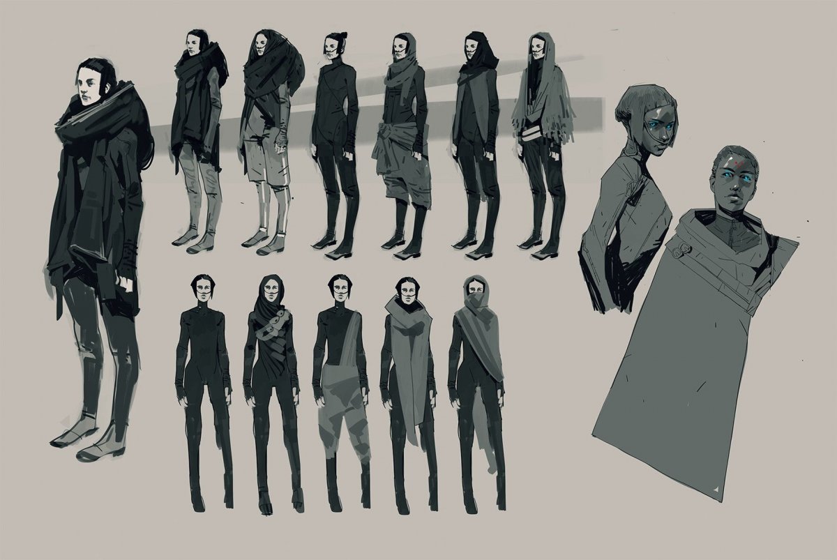 Дюна 2020 концепт арт