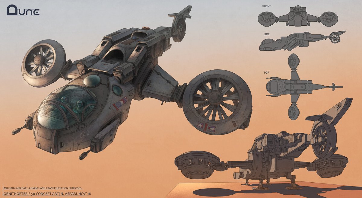 Dune 2021 Concept Art