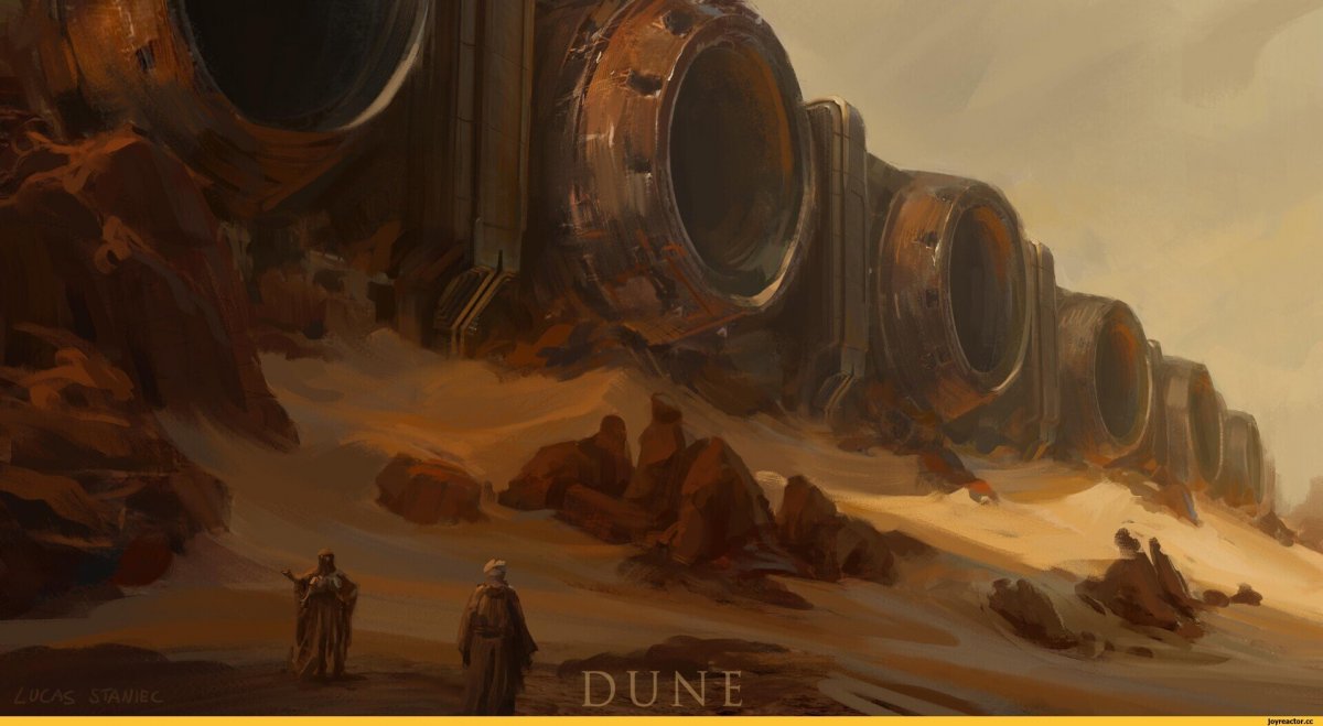 Дюна иллюстрации Симонетти