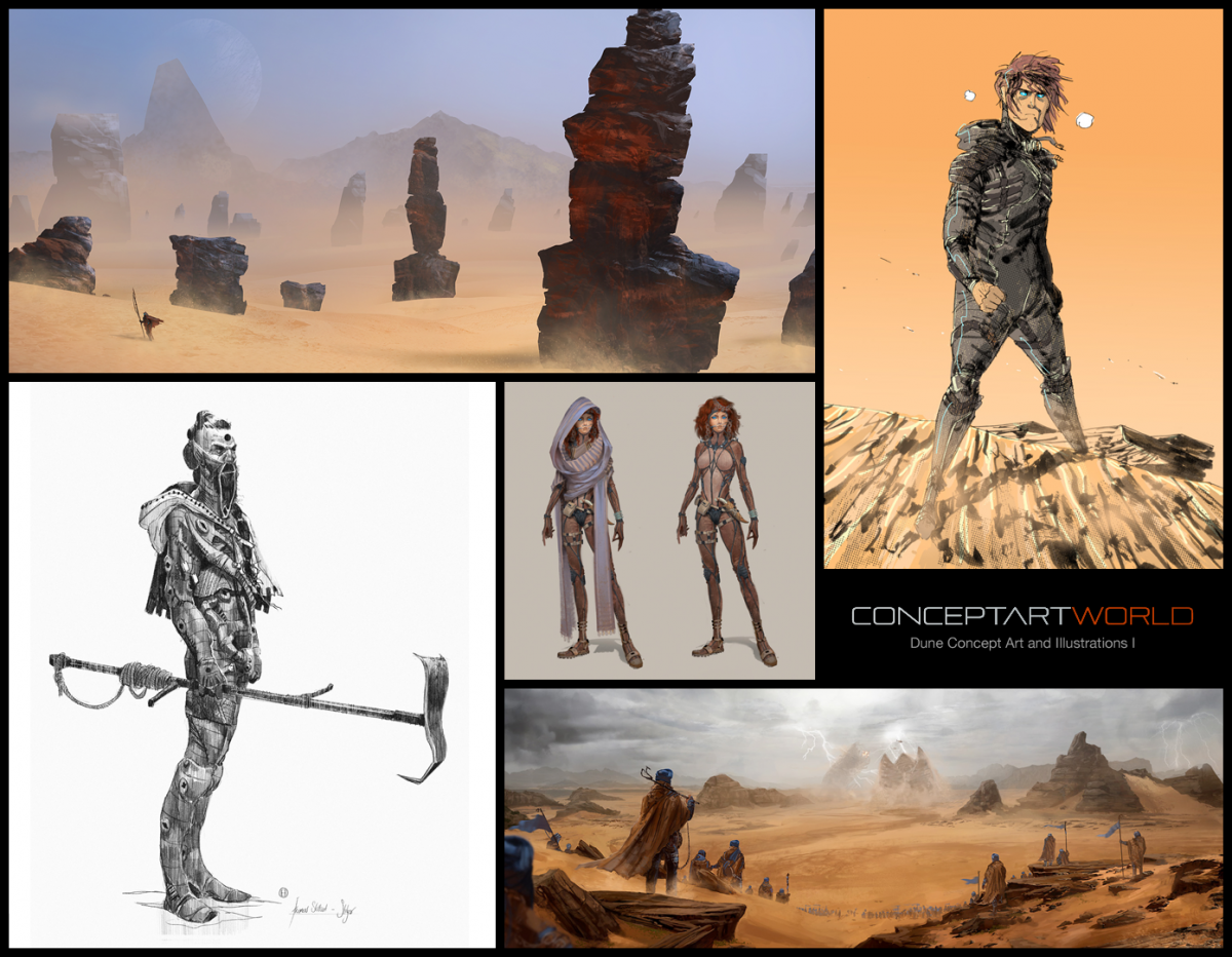 Дюна 2020 концепт арт
