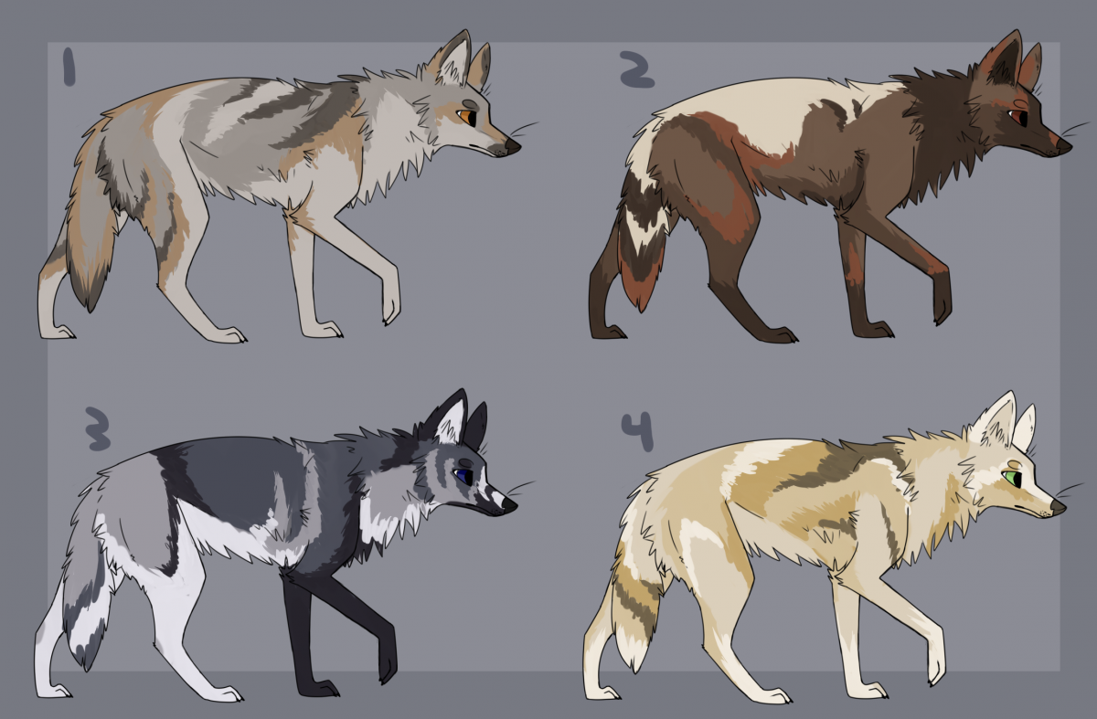 Адопты Волков персонажей