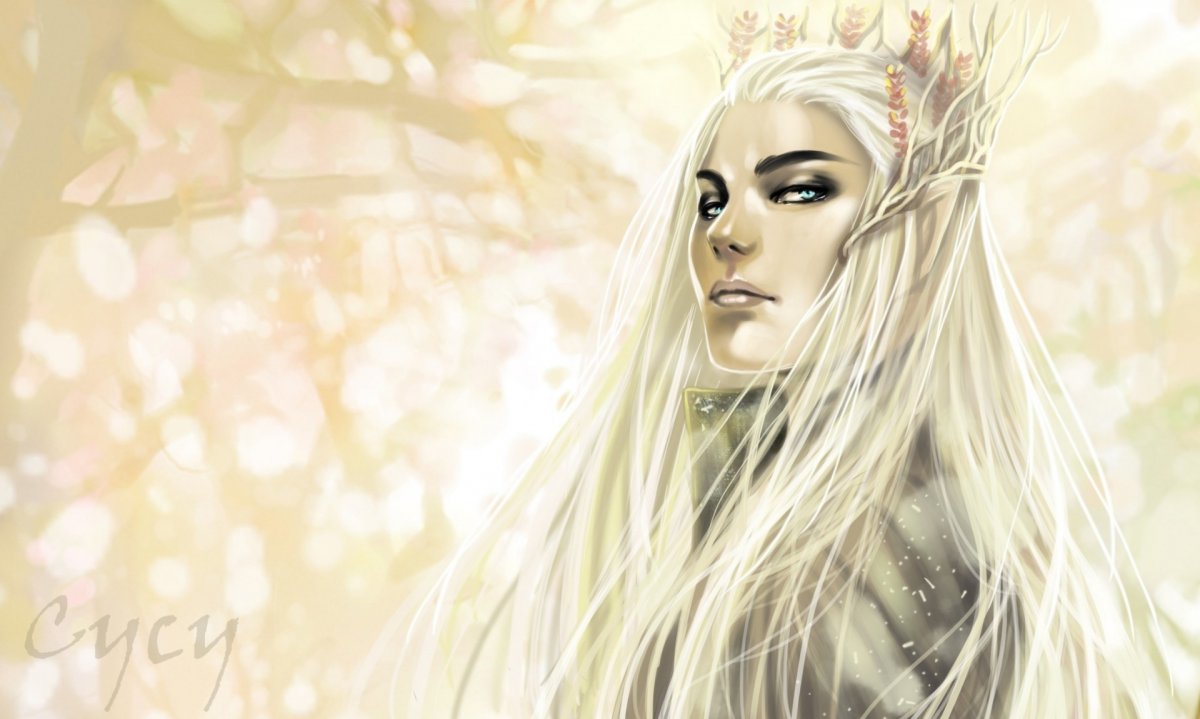 Трандуил эльфы фэнтези арт