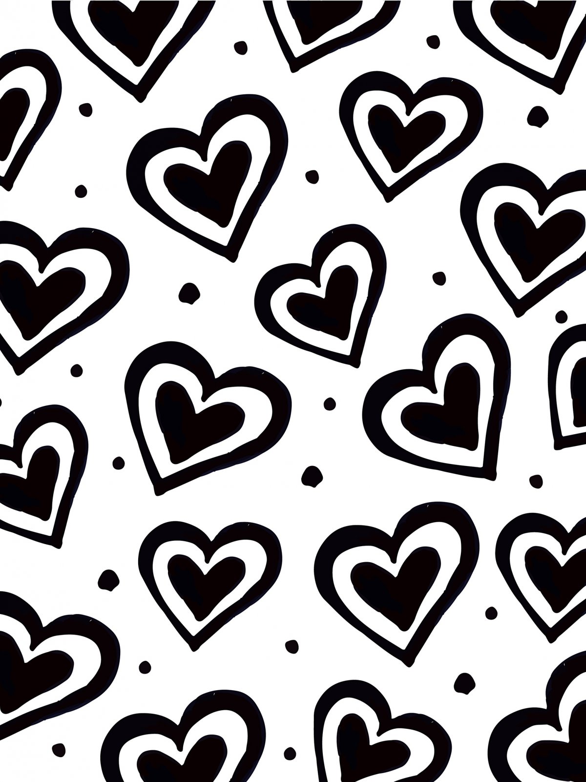 Принты в черно белом цвете