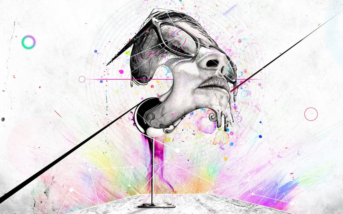 Желтый фон Минимализм