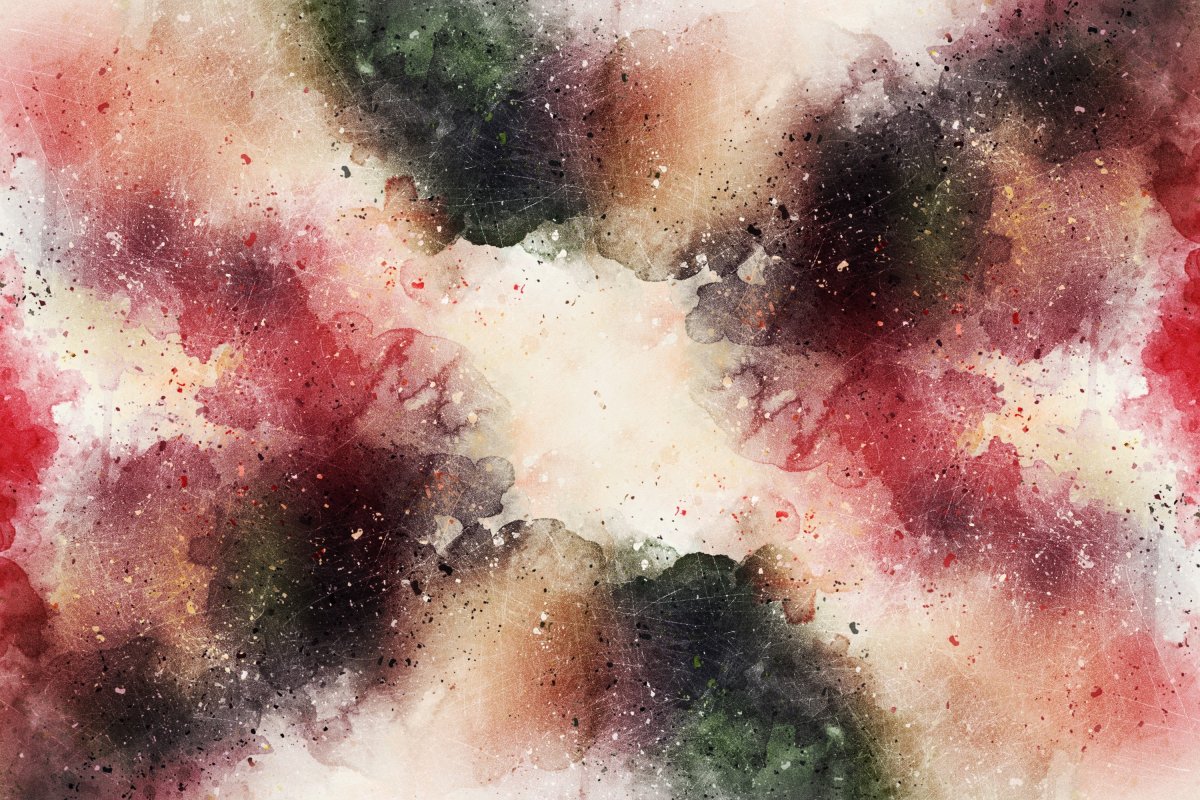 Акварельные разводы