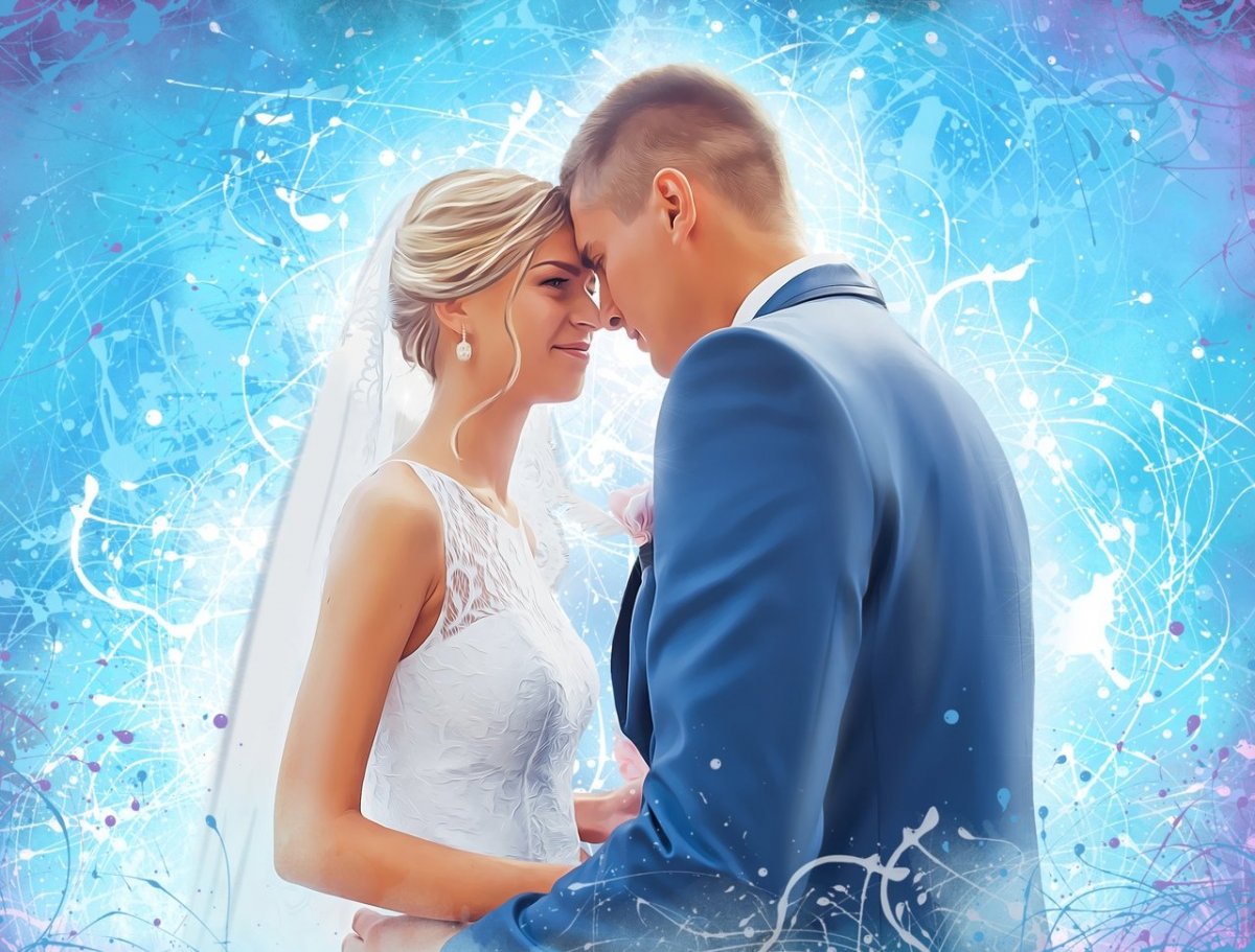 Фон для портрета в стиле Дрим арт