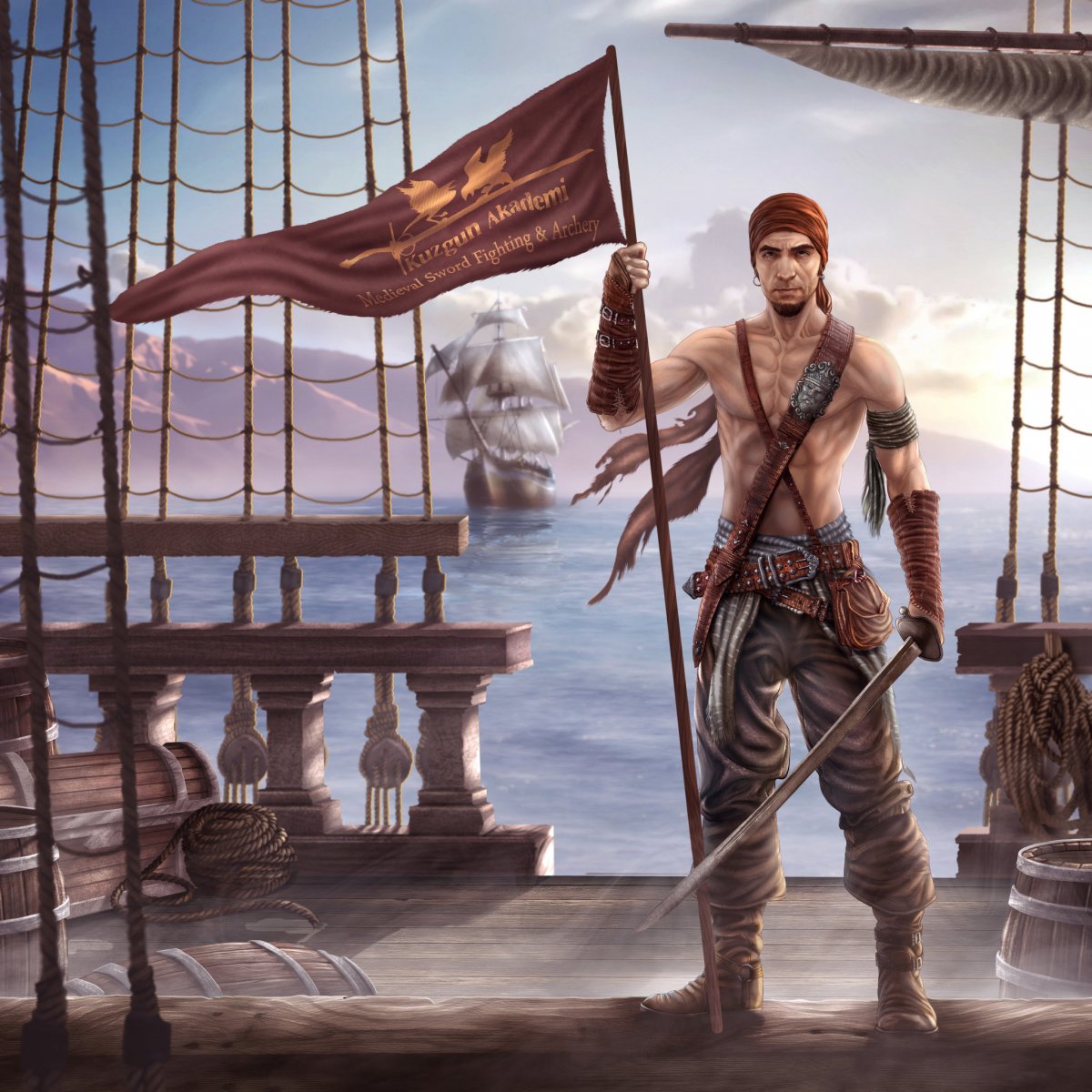 Джонатан Капитан корабля арт