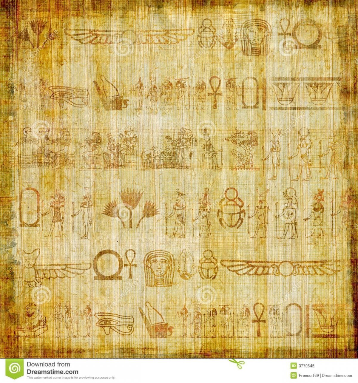 Фон Папирус красный