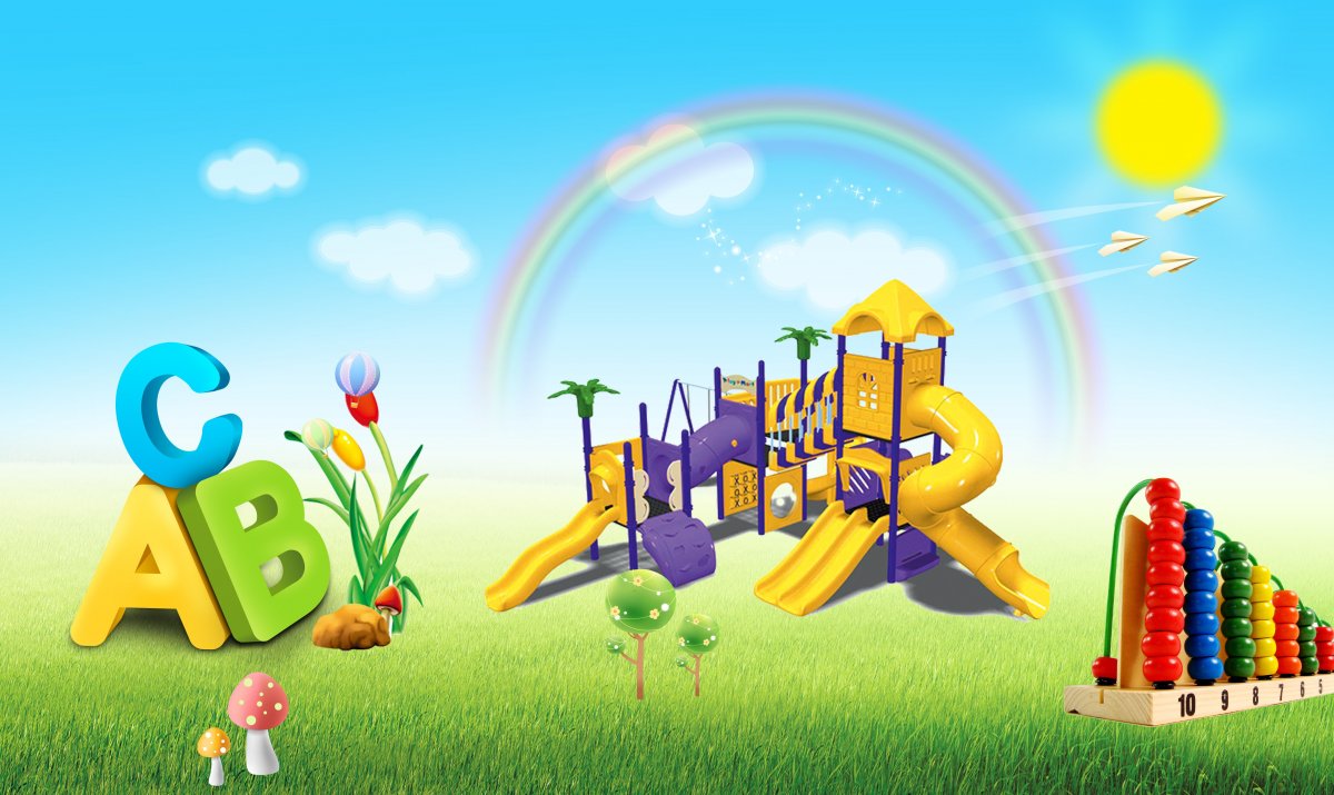 Фон для детского центра