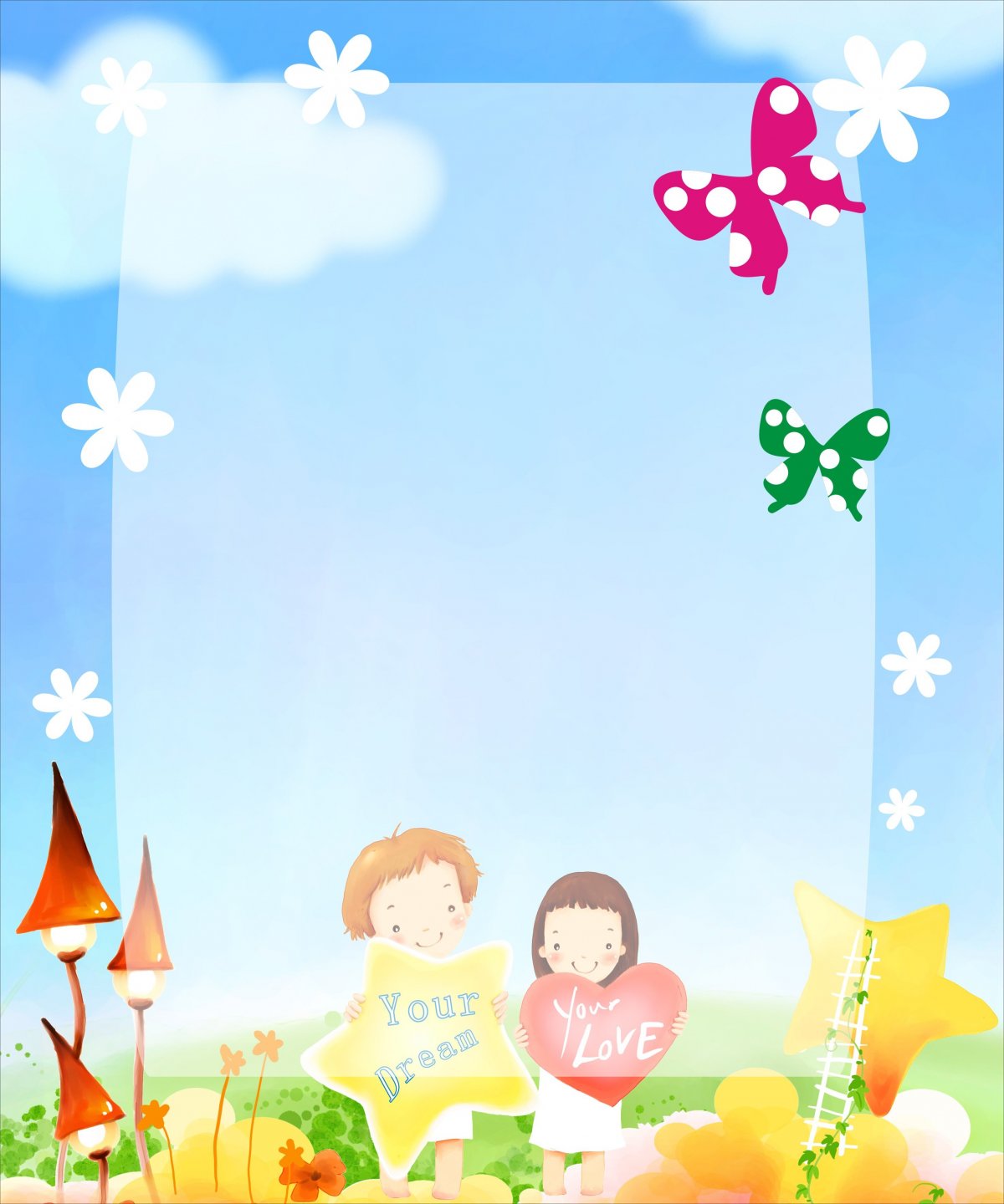 Детский фон