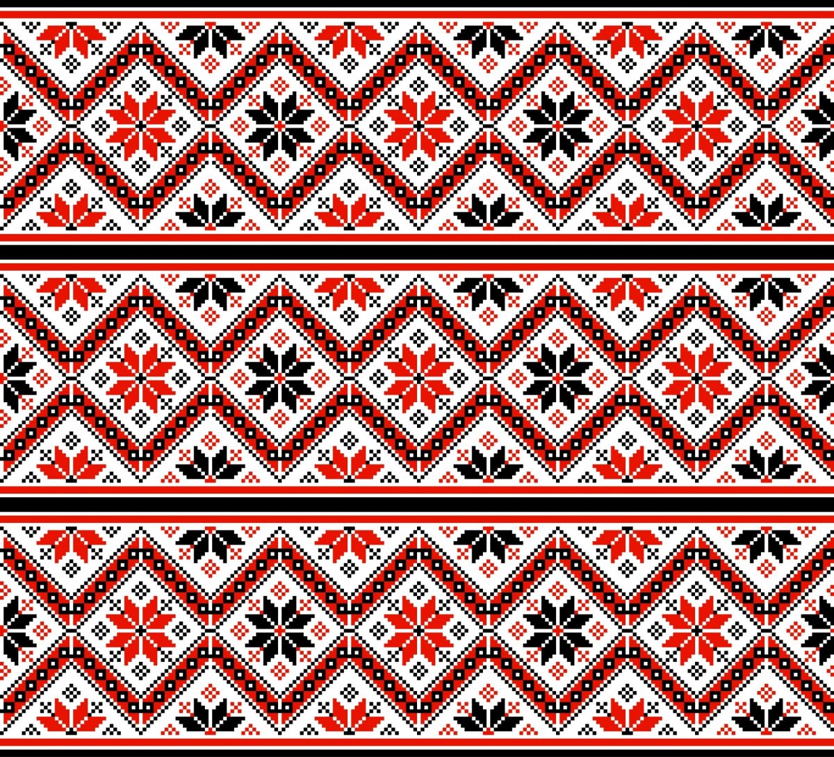 Украинский национальный узор