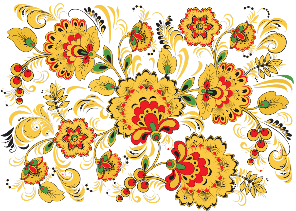 Рамка в русско народном стиле