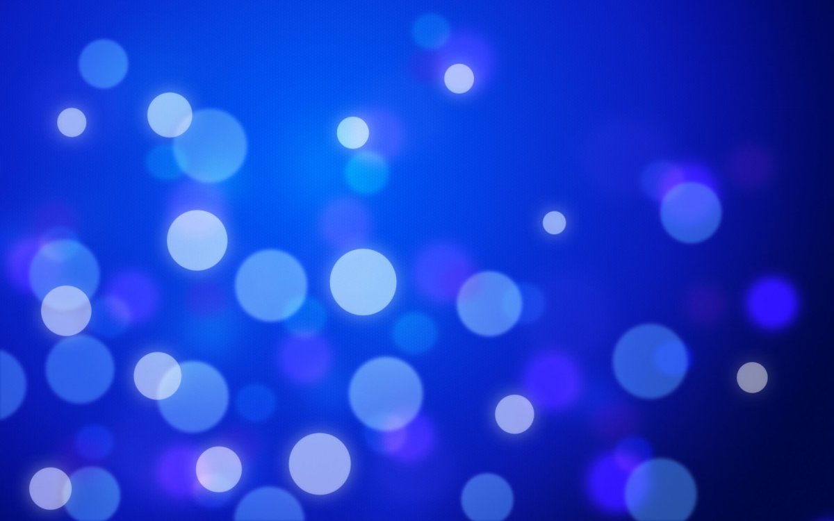 Голубой фон с бликами