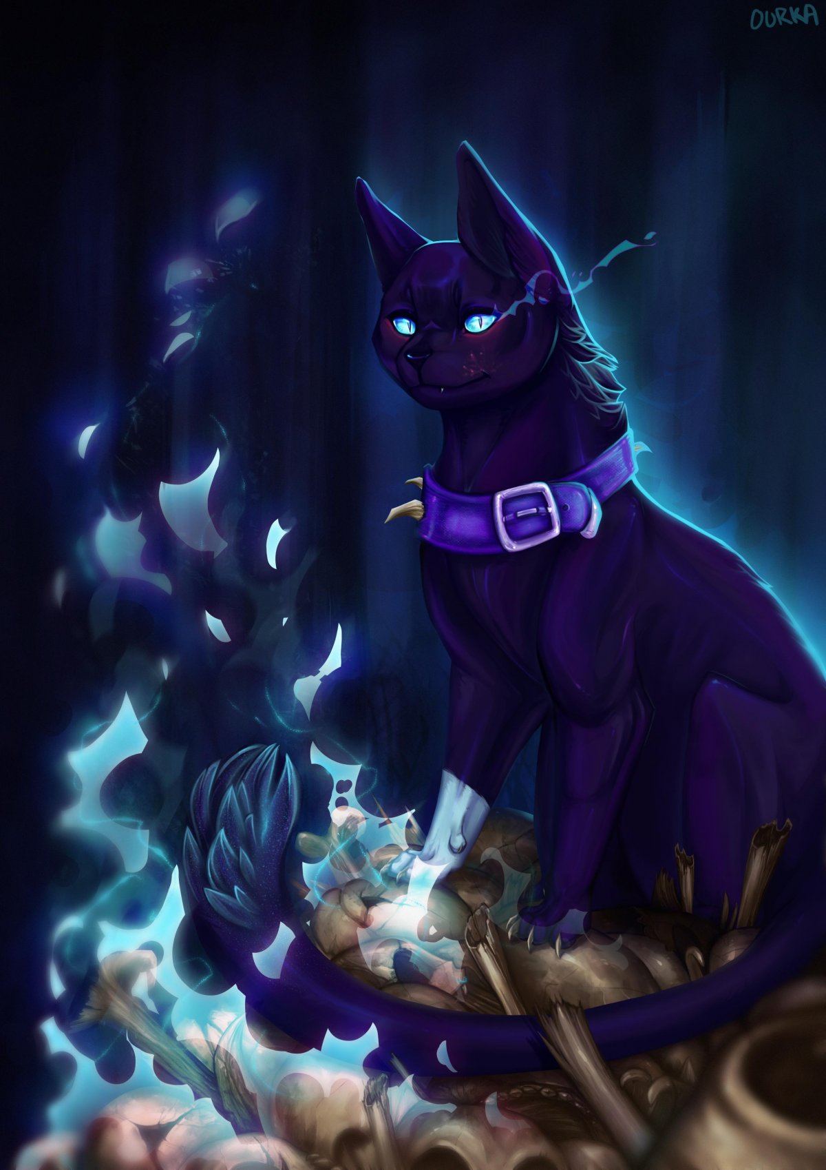 Коты Воители Бич Scourge