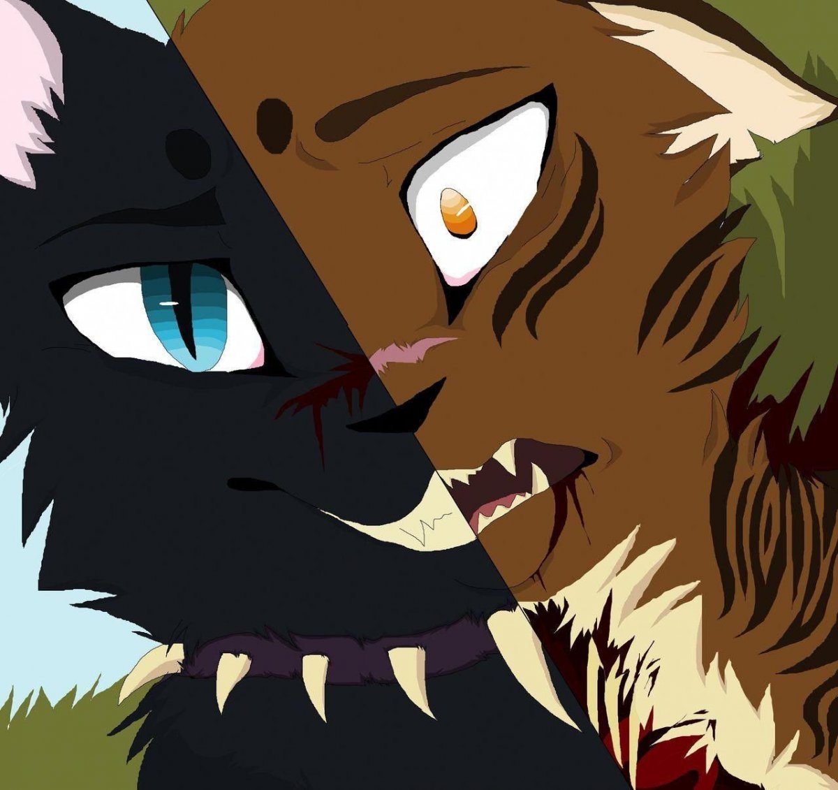 Бич коты Воители арт