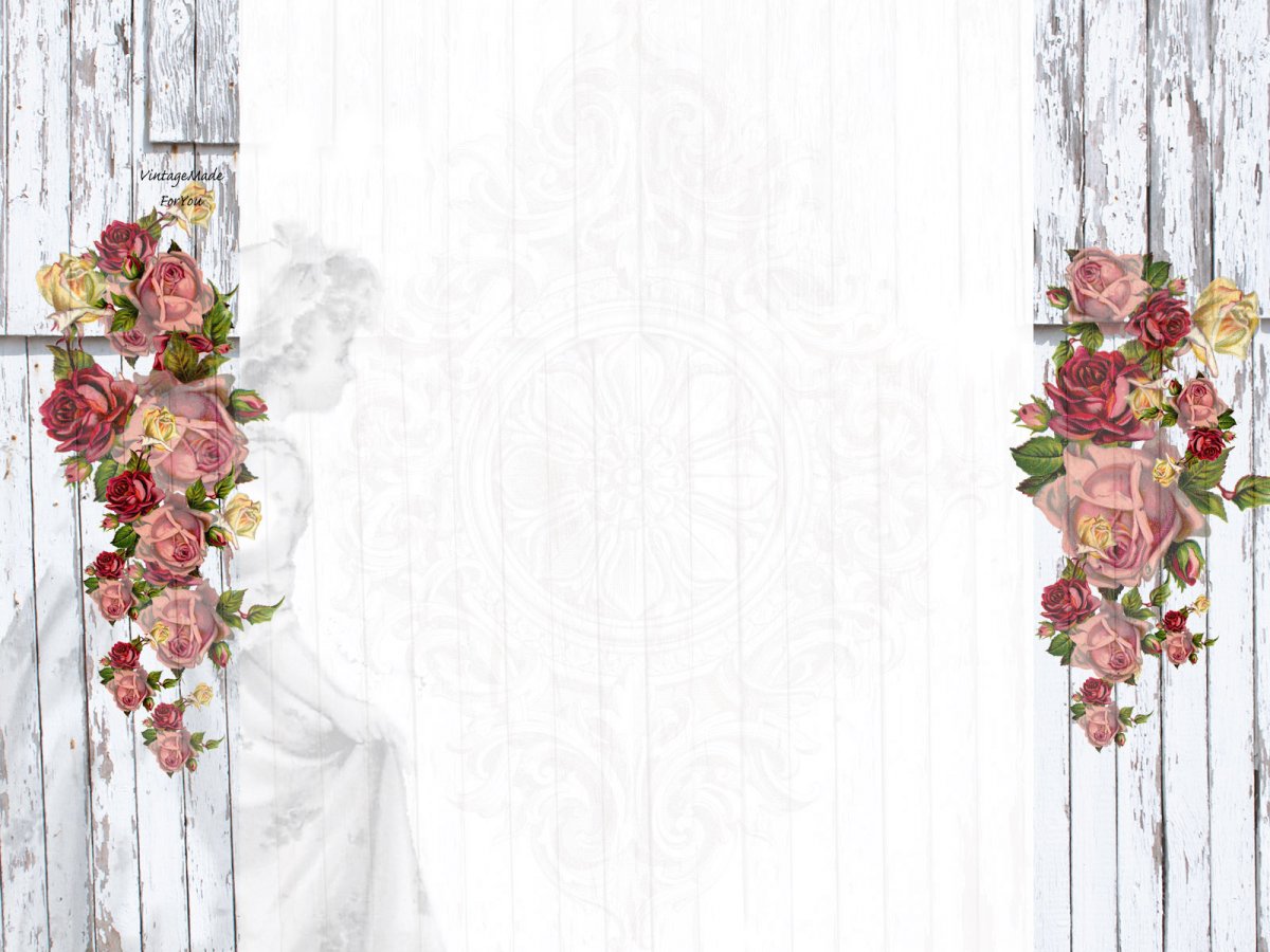 Фотофон цветы нежные