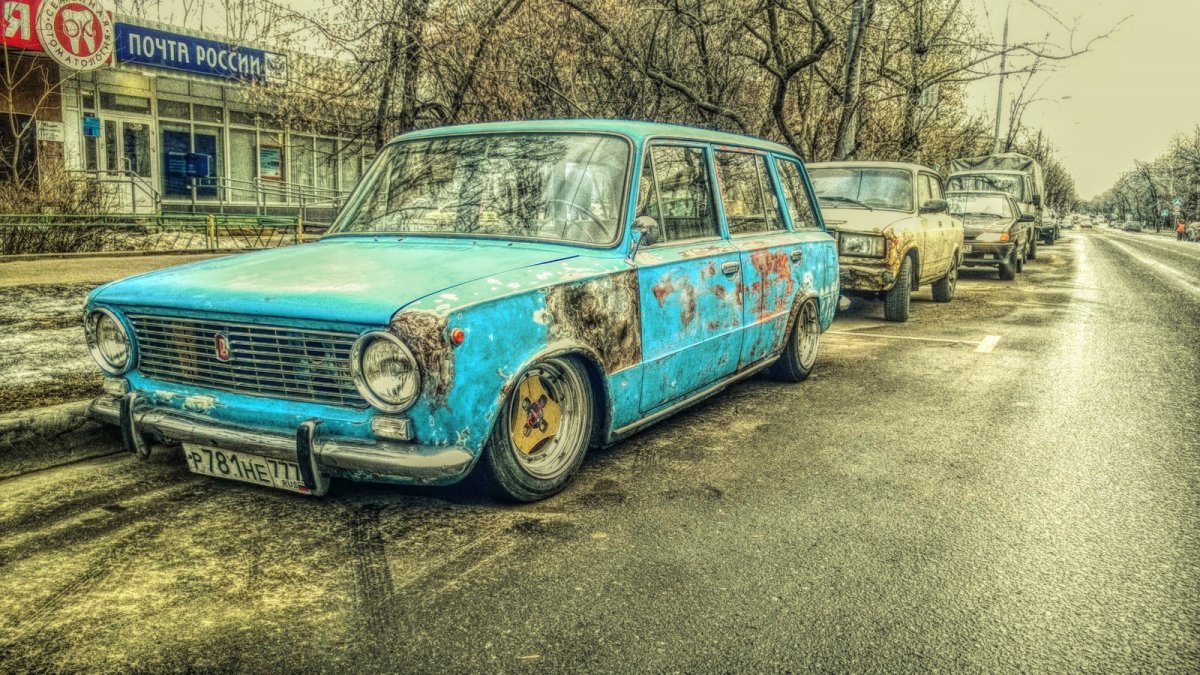 Жигули рисунок