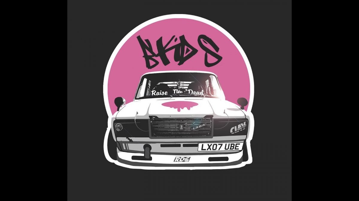 BKDS наклейка