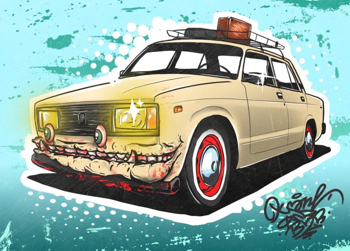 ВАЗ 2107 Боевая классика корч