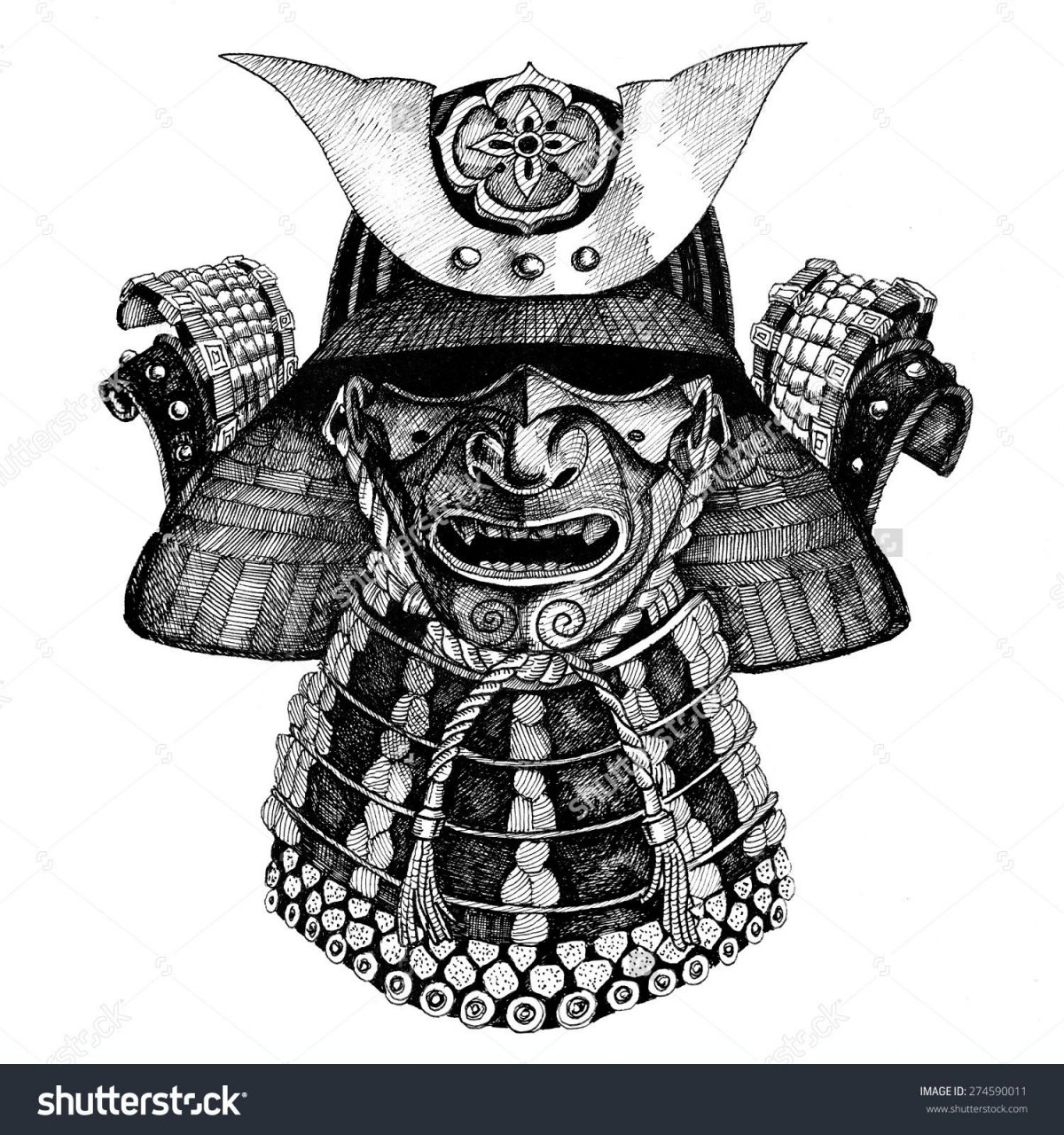 Самурай доспех шлем