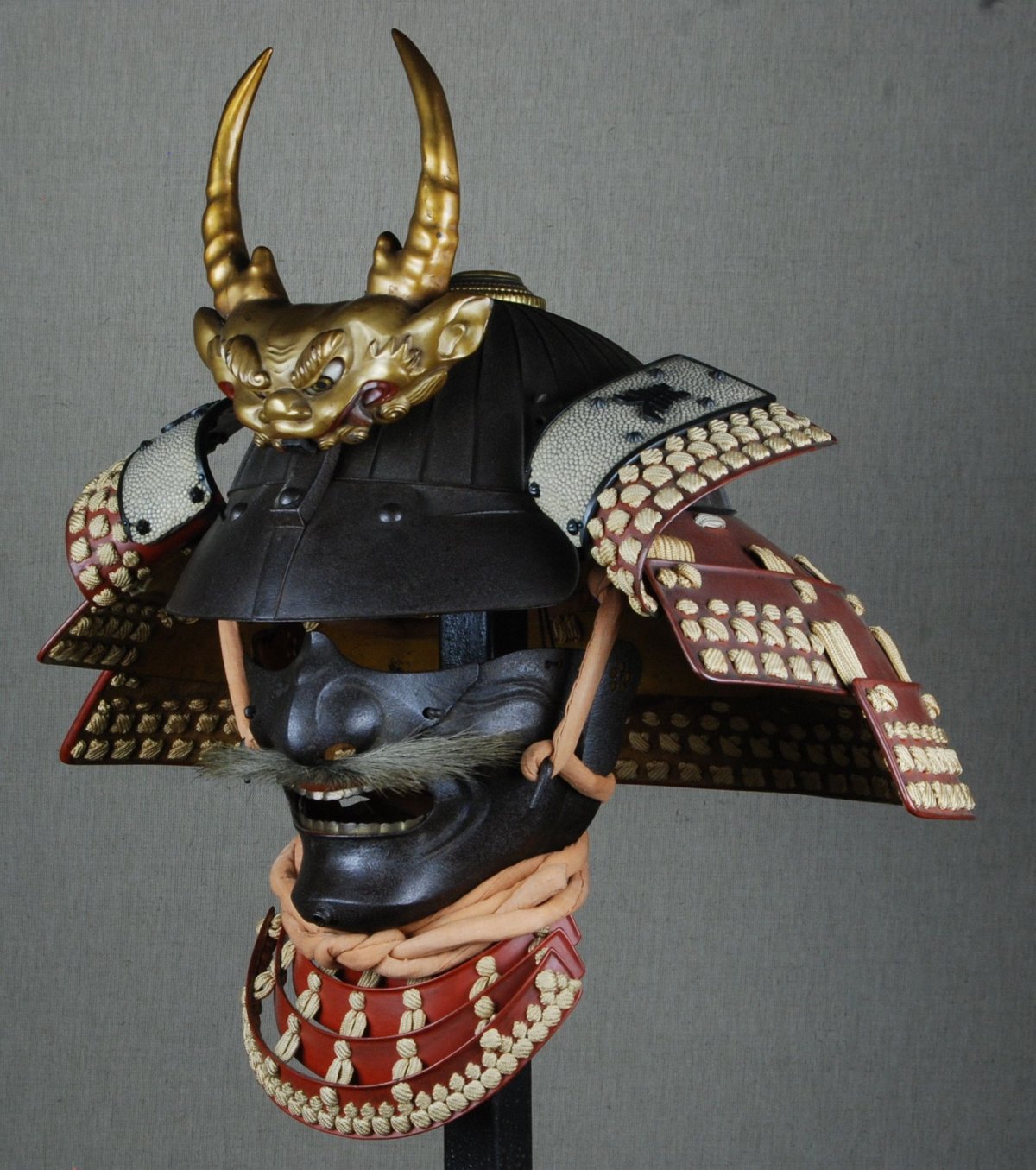 Тату маски самураев Ронина